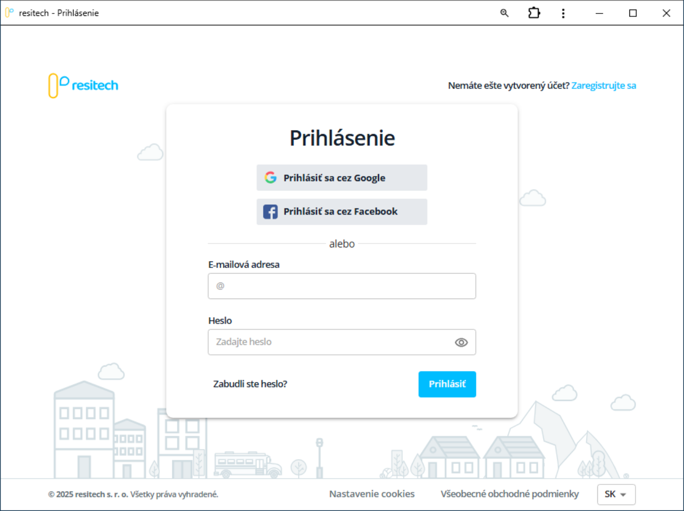 prihlasenie