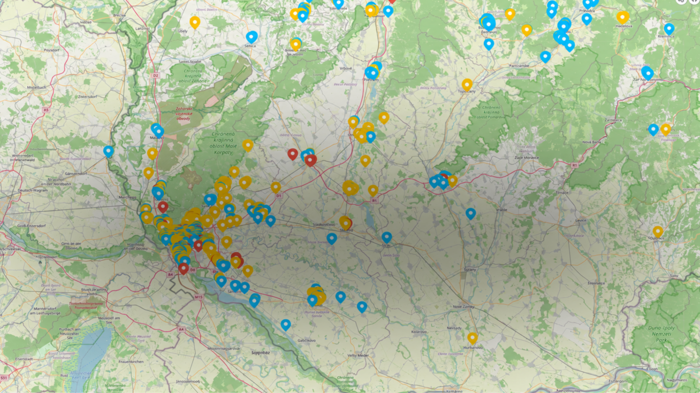 Letná várka vylepšení č. 2: Prehľad o spravovaných domoch na jednej mape